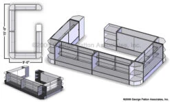 Retail Store Counter Configuration W/ Cash Wrap, Counters & Corner Counters - Black