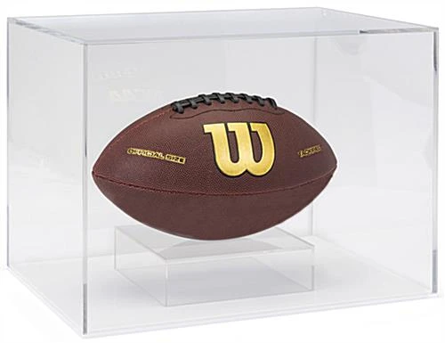 16 X 12 Square Countertop Display Case With Clear Acrylic Lift-Off Top -White Base