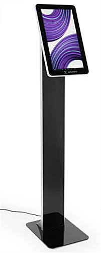 16" Touch Screen Digital Floor Stand, 10pt PCAP Touch, Media Player β Black