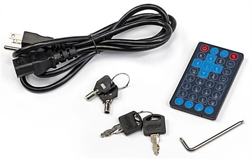 32β Slanted Touch Screen Digital Kiosk, 10pt IR Display, Android OS - Black - Image 6