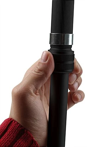 36β X 48β Snap-Open Poster Frame W/ Easel, Adjustable Height - Black - Image 6