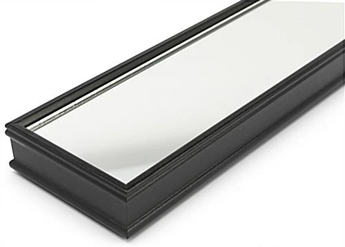 American-Made Wood Flag Case For 5β X 9.5β Flags, Custom Engraved - Black - Image 6