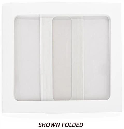 Student Desk Sneeze Shield, 3 Clear Panels, Set Of 20, Folding - White - Image 4