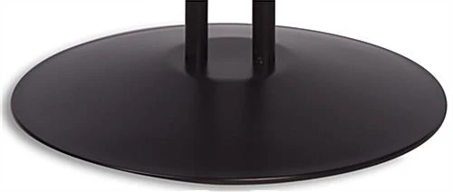 11 X 17 Menu Floor Stand, Snap Open, Tilting, Adjustable Height - Black - Image 5