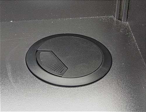 36" Cash Register Stand W/Locking Drawer, Adjustable Shelf, Ships Assembled - Silver - Image 5