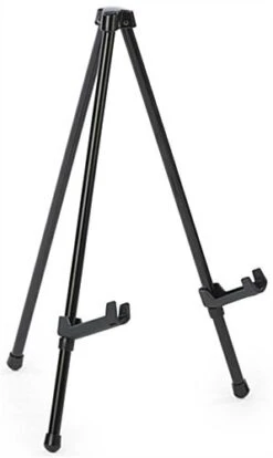 Tabletop Easel, Standard Tripod Design, 10 X 14 - Black