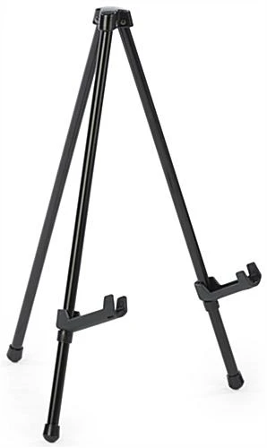Tabletop Easel, Standard Tripod Design, 10 X 14 - Black