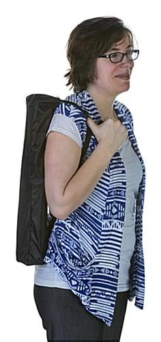 Display Easel For Floor Or Countertop, Adjustable Height, Portable - Black - Image 5